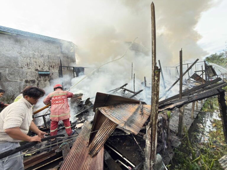 Nihil Korban Jiwa dalam Kebakaran yang Hanguskan Tiga Bangunan