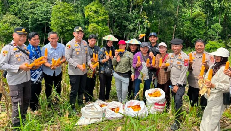 Ketahanan Pangan Jadi Fokus Bersama Polri dan Masyarakat Mahulu