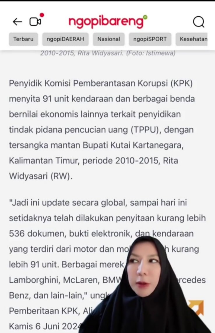Speak Up Rita Widyasari Setelah Bebas (9): Rita Cerita Trauma Keluarga saat Penggeledahan TPPU