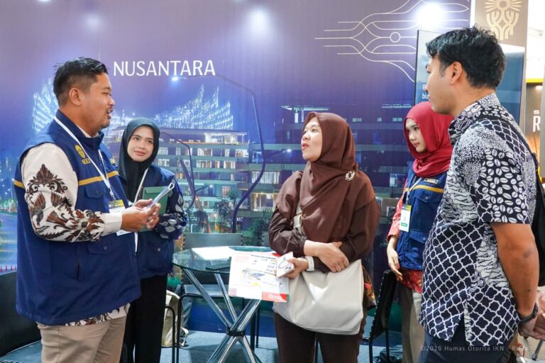 Otorita IKN Kenalkan Perkembangan Nusantara di Pameran Industri Terbesar Kalimantan