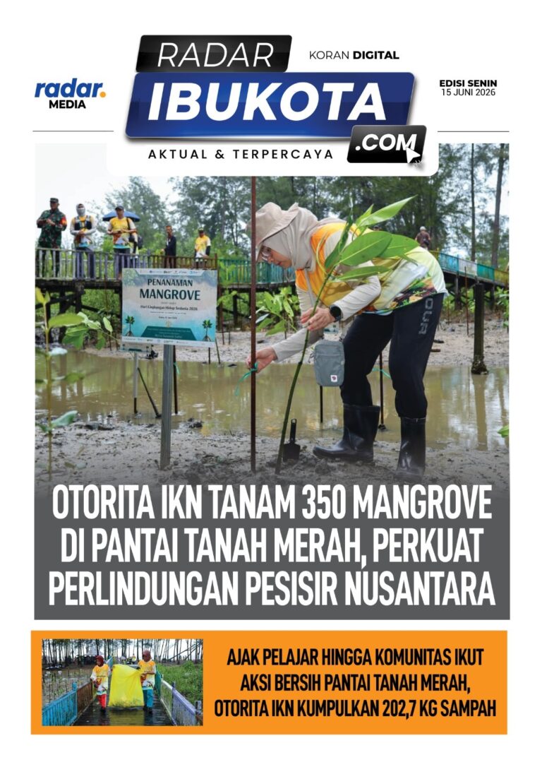 Otorita IKN Tanam 350 Mangrove di Pantai Tanah Merah, Perkuat Perlindungan Pesisir Nusantara