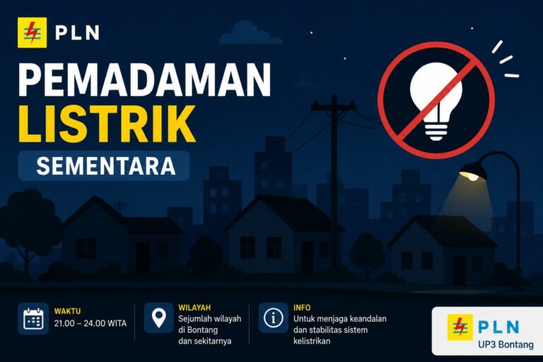 Pemadaman Terbatas Dilakukan Demi Menjaga Keandalan Sistem Kelistrikan