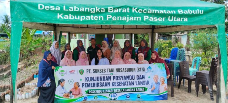 Tingkatkan Kesehatan Masyarakat PT STN Gelar Pemeriksaan Kesehatan Gratis bagi Lansia