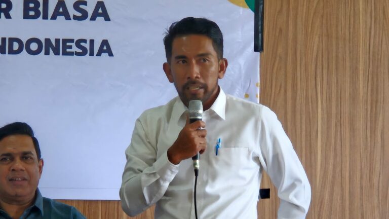Pengprov PBVSI Kaltim Hadiri Muscablub PBVSI Kabupaten Paser