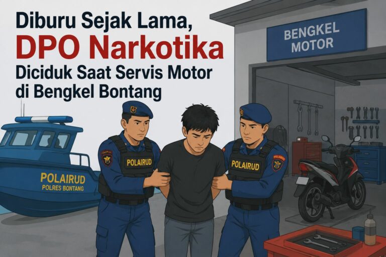 Buronan Kasus Narkoba Ditangkap Setelah Lama Masuk DPO