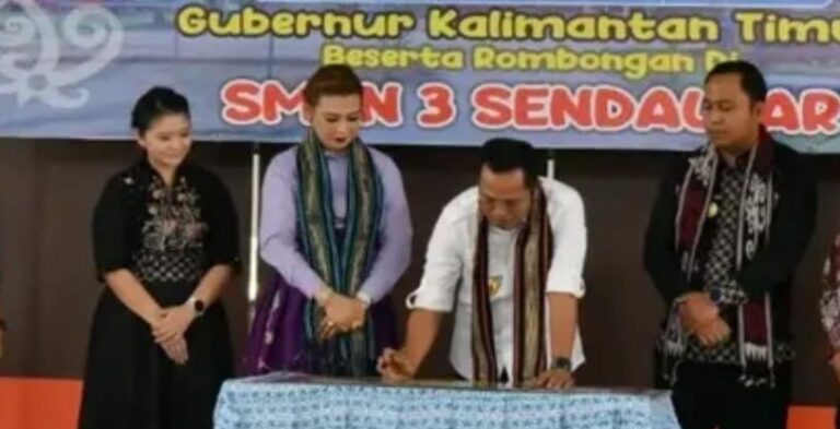 Pendidikan Vokasi Kaltim Diperkuat, Aula SMKN 3 Sendawar Resmi Beroperasi