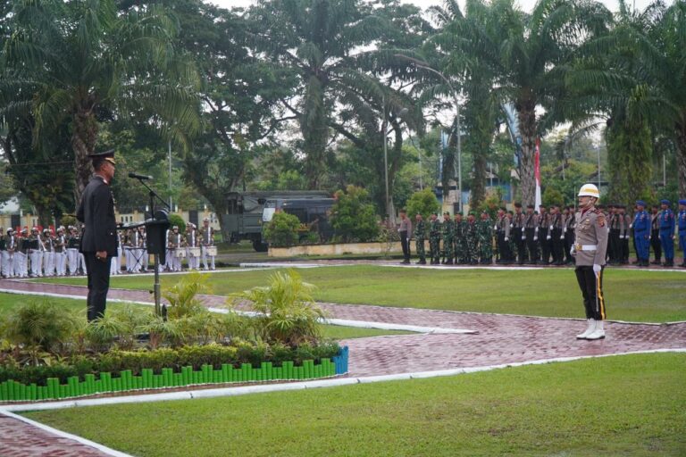 Upacara Hari Bhayangkara ke-80 Digelar di Mapolres PPU, Tekankan Pelayanan dan Kepercayaan Masyarakat