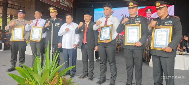 Kapolres Kubar Bacakan Amanat Presiden, Polri Diminta Terus Berbenah